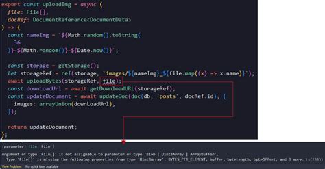 Solved Argument Of Type File Is Not Assignable To Parameter Of