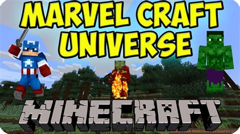 Minecraft 1710 Marvel Craft Universe Mod Reviewinstalacion Youtube