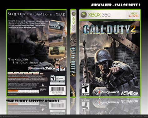 Viewing Full Size Call Of Duty 2 Box Cover