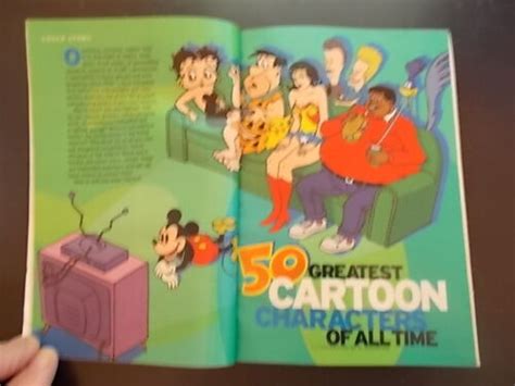 Charlie Brown 50 Greatest Cartoon Characters Tv Guide Magazine 2002