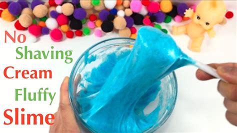 Diy Fluffy Slime Without Shaving Cream How To Make Slime With Hand Soap