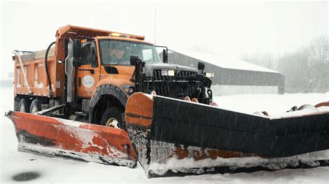 That Big Orange Truck With Winter Weather Rolling In Vtrans Plow