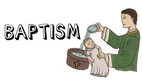 What Is The Sacrament Of Baptism Youtube