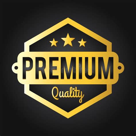 Premium Quality Stamp Golden Shiny Genuine Commerce Labelbadge With