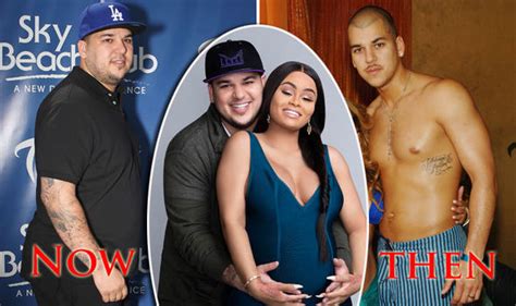 rob kardashian weight loss star credits fitness and diet motivation to ex blac chyna express
