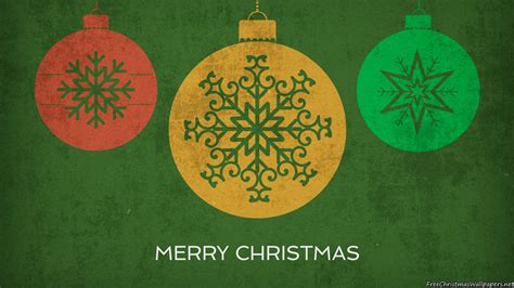 Vintage Merry Christmas Ornaments 1920x1080 1080p Wallpaper