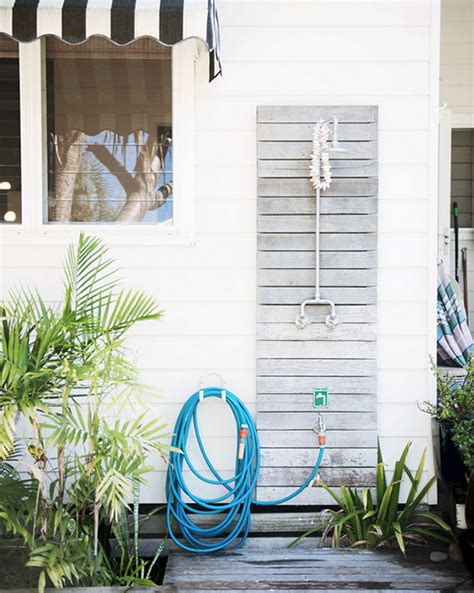 Great Outdoor Shower Ideas For Refreshing Summer Time Hative