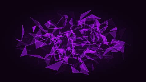 3d Purple With Dark Background 4k Hd Abstract Wallpapers Hd