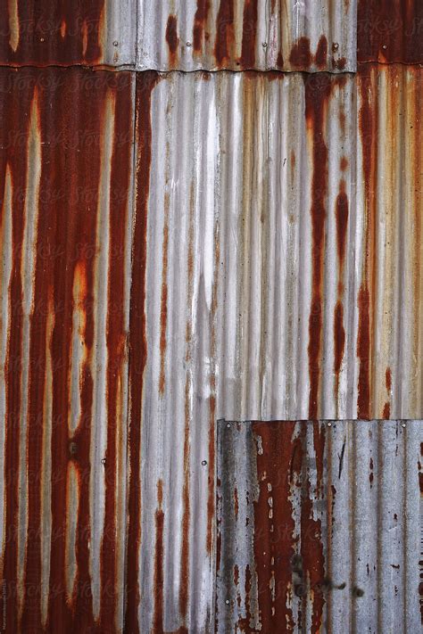 Rusty Metal Wall Panel By Stocksy Contributor Marcel Stocksy