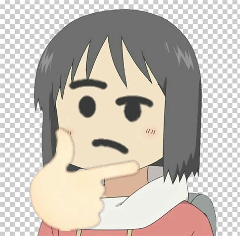 Anime Emoji Person Thought Discord Png Clipart Art Boy Cartoon