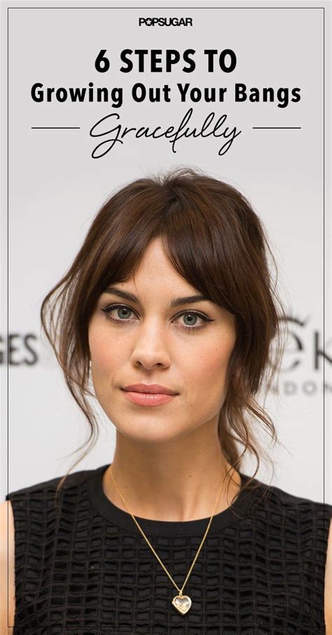 Your Ultimate Guide To How To Grow Out Bangs Gracefully Growing Out Fringe Growing Out Bangs