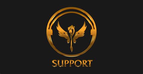 League Of Legends Support Gold Emblem League Of