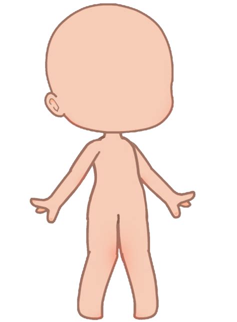 Poses Cute Gacha Life Base With Skin Color Fotodtp