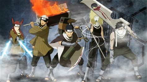 Seven Ninja Swordsmen Wallpaper Naruto Shippuden By Edd000 On Deviantart