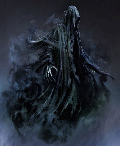 Black Jade Dementor Inspired Figure In 2021 Dark Creatures Dark