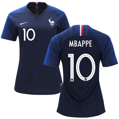 Authentic 2018 france world cup nike football shirt soccer jersey women $105 s. France 2018 World Cup KYLIAN MBAPPE 10 Women's Home Shirt Soccer Jersey | Dosoccerjersey Shop
