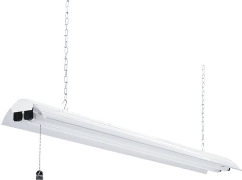 Buy Lithonia T8 Fluorescent Shop Light Fixture With Contoured Reflector
