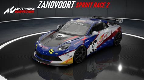 Assetto Corsa Competizione Zandvoort Gt Sprint Race Car