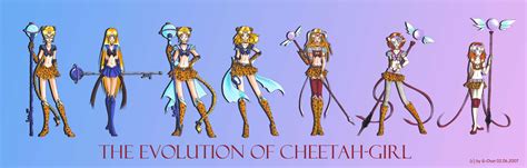 The Evolution Of Cheetah Girl By Gorgeouspixie On Deviantart