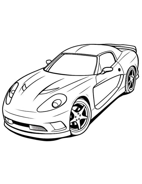 50 Cool Car Coloring Pages For Kids 2023 Free Printables