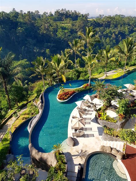 Balis Longest Infinity Pool At Padma Resort Ubud Resort Ubud