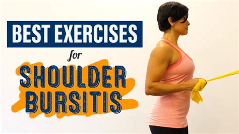 Top 3 Stretches And Exercises For Shoulder Bursitis Youtube