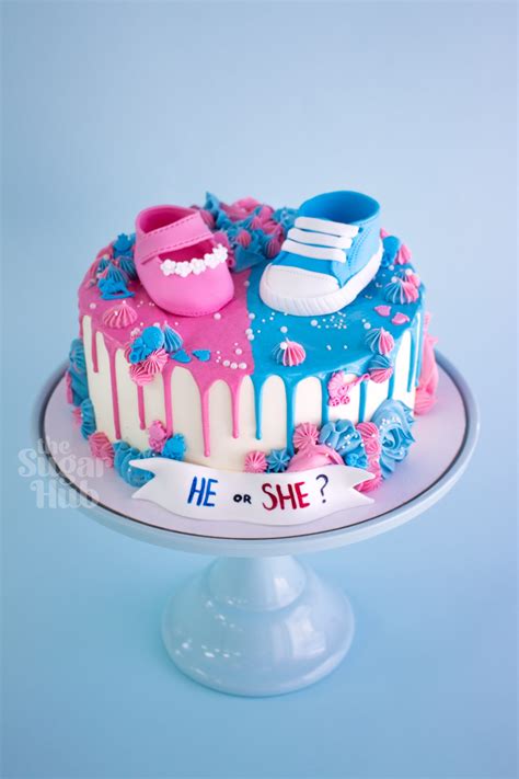 Gender Reveal Cake The Sugar Hub Cake Delivery Dubai