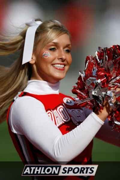 Ohio State Buckeyes Cheerleaders Cheerleading Picture Poses Free Hot