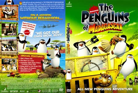 The Penguins Of Madagascar Movie Dvd Scanned Covers The Penguins Of