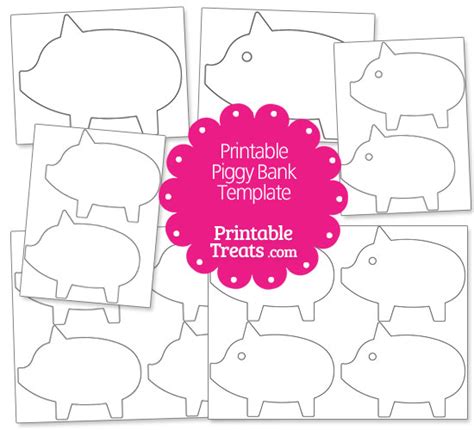 Printable Piggy Bank Template — Printable
