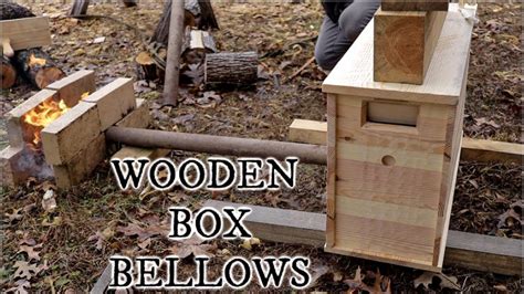 Making A Chinese Wooden Box Bellows For Our Blacksmith Forge Youtube