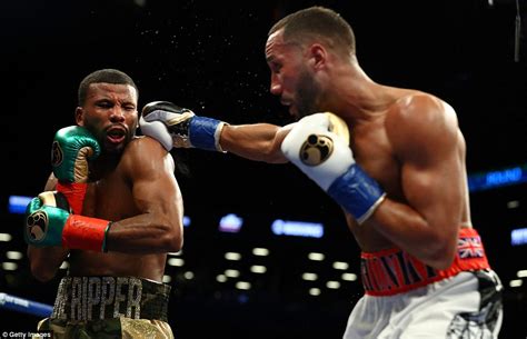 James Degale Draws Thriller With Badou Jack After Both Fighters Are Knocked Down Daily Mail Online