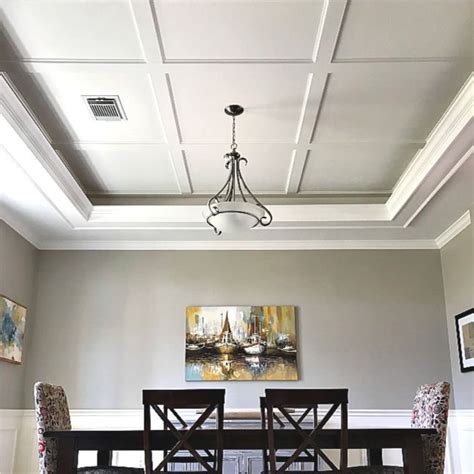 Coffered Ceiling Ideas For 8 Ft Ceilings