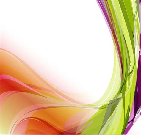 Abstract Colorful Wavy Vector Background Free Vector Graphics All