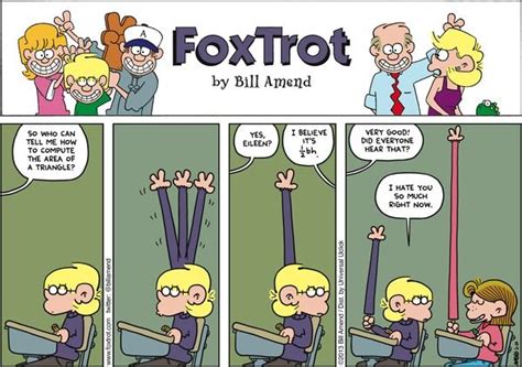 Foxtrot By Bill Amend For February 24 2013 Math Humor