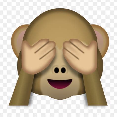 Emoji Tapándose Los Ojos Png Transparente Monkey Emoji Emoji Monkey