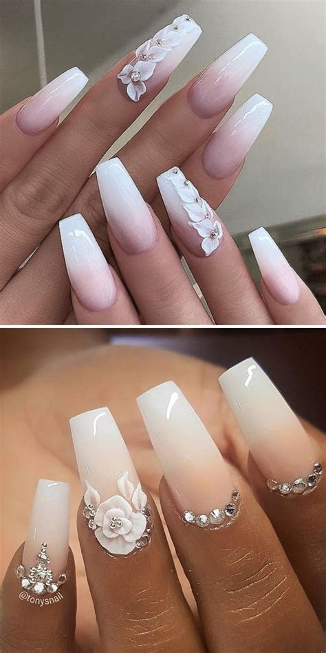 6 Most Beautiful Bridal Wedding Nails Design Ideas For Your Big Day