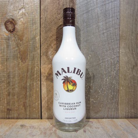Malibu is distilled from molasses, a sugarcane refinement byproduct. MALIBU RUM 750ML - Oak and Barrel