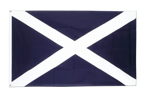 Drapeau imprimé des deux côtes. Acheter Drapeau Ecosse navy - 90 x 150 cm - M. Drapeaux