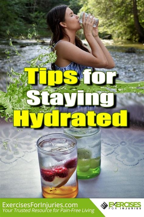 Tips For Staying Hydrated Health Health Wellness Healthy Living