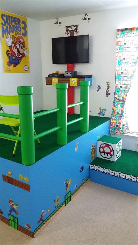 If you've ever played super mario brothers, then you've heard of these areas called warp zones. in conclusion, those are the warp zones of super mario brothers. I made a Super Mario Brothers game room for my kids ...