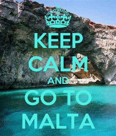 Keep Calm And Go To Malta Poster Diana Keep Calm O Matic