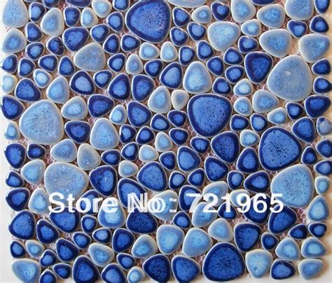 Glazed Porcelain Tiles Stone Pebble Mosaic Ppmt024