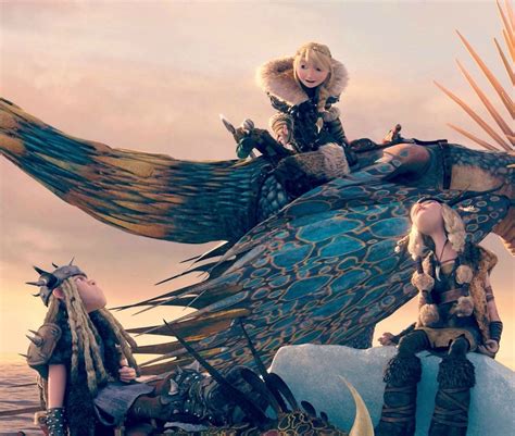 Astrid Stormfly And The Twins Httyd 2 Dreamworks Movies Dreamworks Dragons Dragon 2 Book