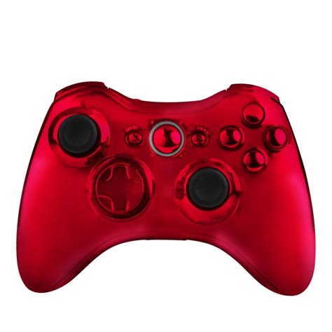 Red Full Controller Shell Case Housing For Microsoft Xbox