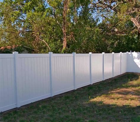 Vinyl Fence Lakeland Featured Installation Superior Fence And Rail Inc