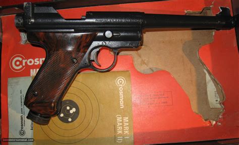 Crosman Mark 1 Pellgun Target Pistol Ruger Mark1 22 Caliber Pellet