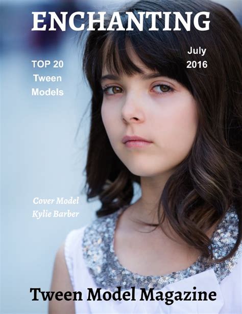 top 20 tween models july 2016 von elizabeth a bonnette blurb bücher deutschland