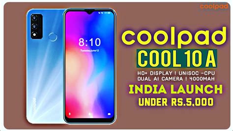 Coolpad Cool 10a Official Launched Entry Level Mobile⚡octa Core