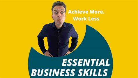 What Skills Do Entrepreneurs Need To Achieve Business Success